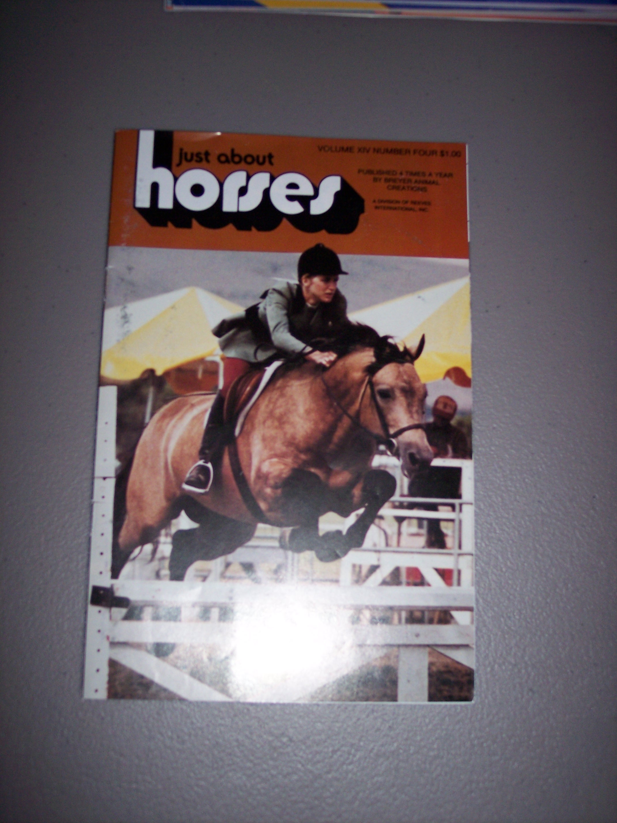 Breyer Just About Horses JAH Volume XIV #4  $3
