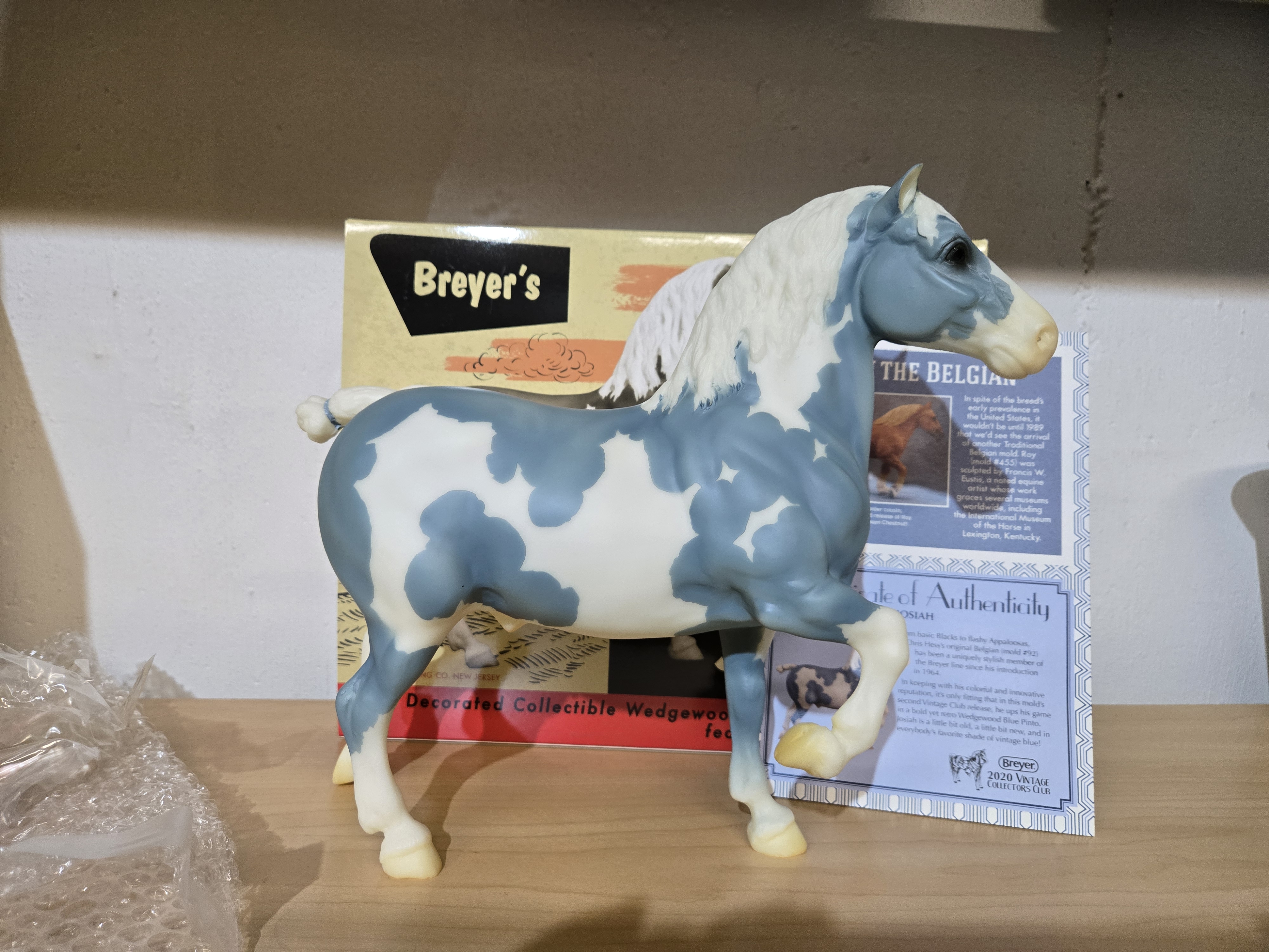 Breyer 2020 Vintage Club Josiah #712325-BD