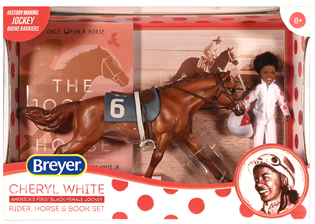 Breyer Classics Cheryl White & Jetolara #6236