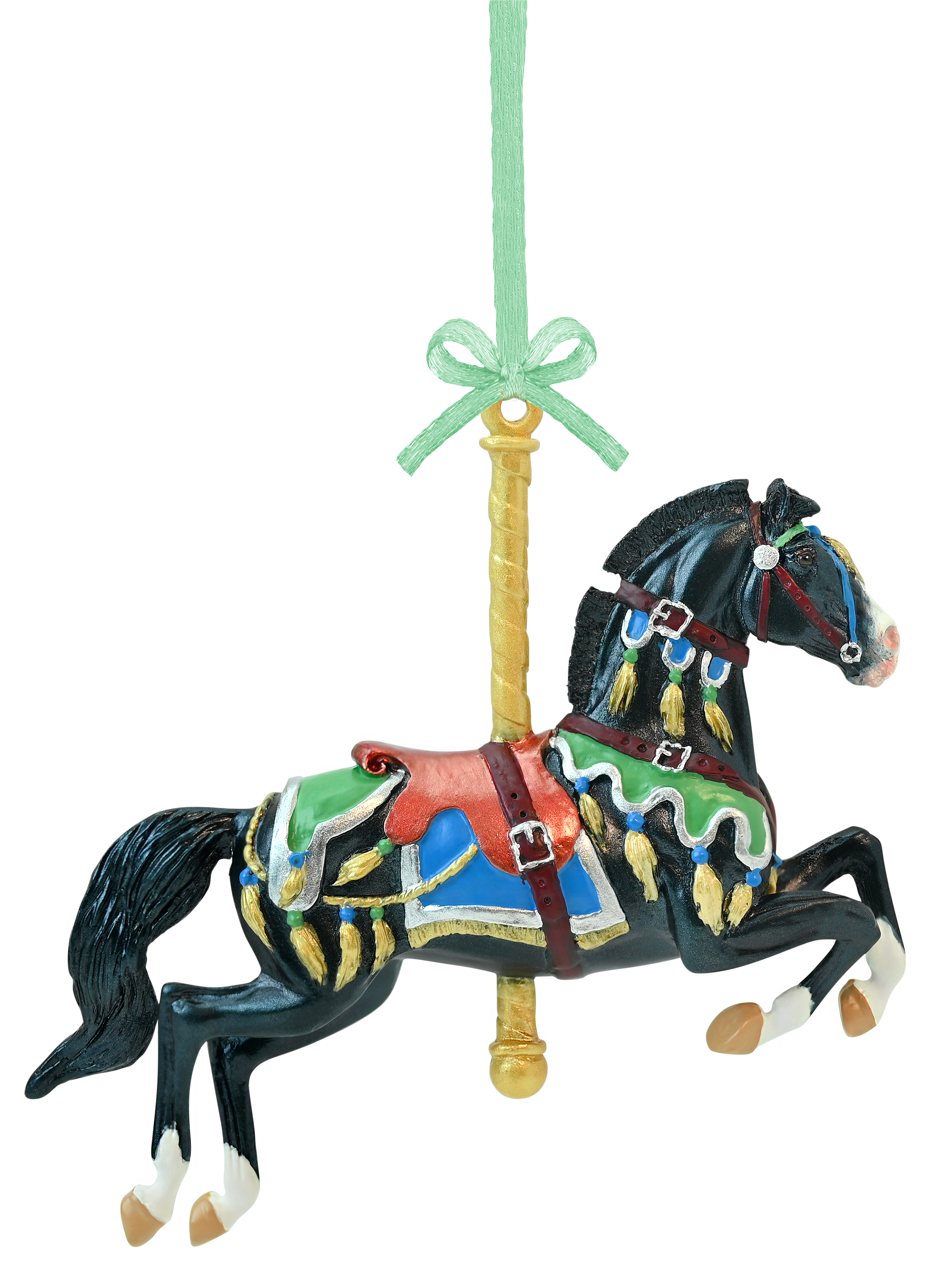 Breyer 2023 Christmas Charger Carousel Ornament