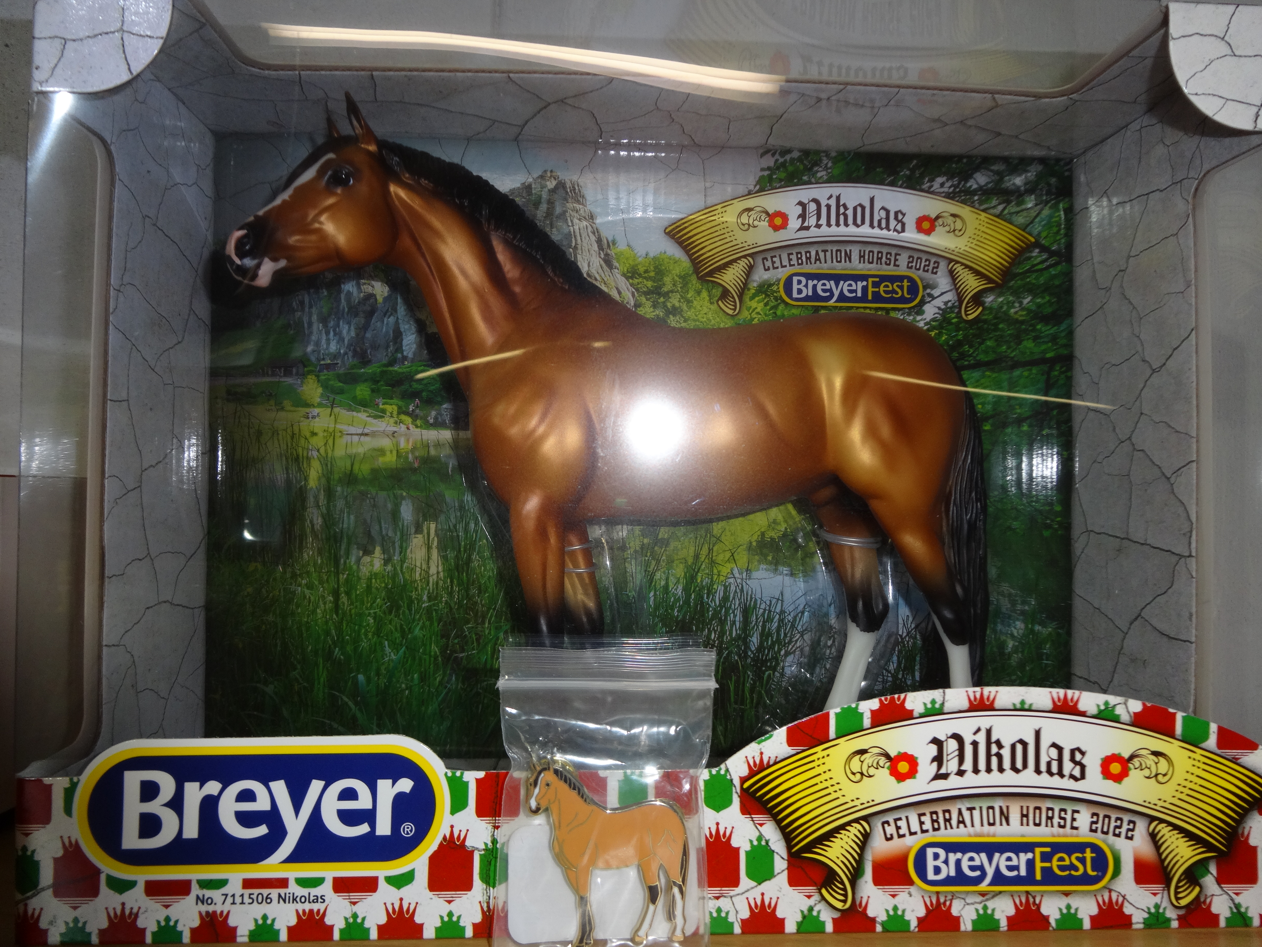 Breyer 2022 Breyerfest Nikolas NIB #711506-LA