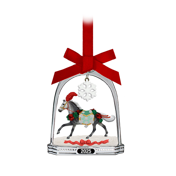 Breyer 2025 Christmas Stirrup Ornament #10224
