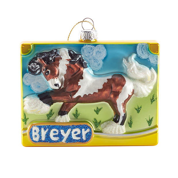 Breyer 2025 Christmas Blown Glass Ornament #103