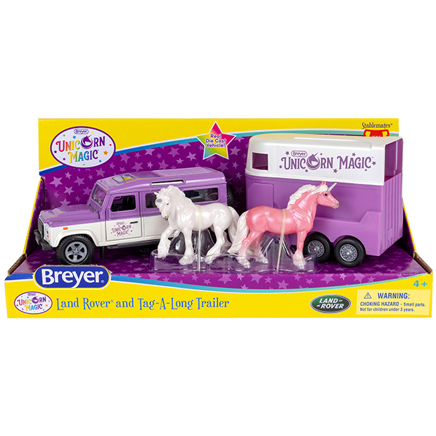 Breyer Stablemates Unicorn Magic Land Rover #10250
