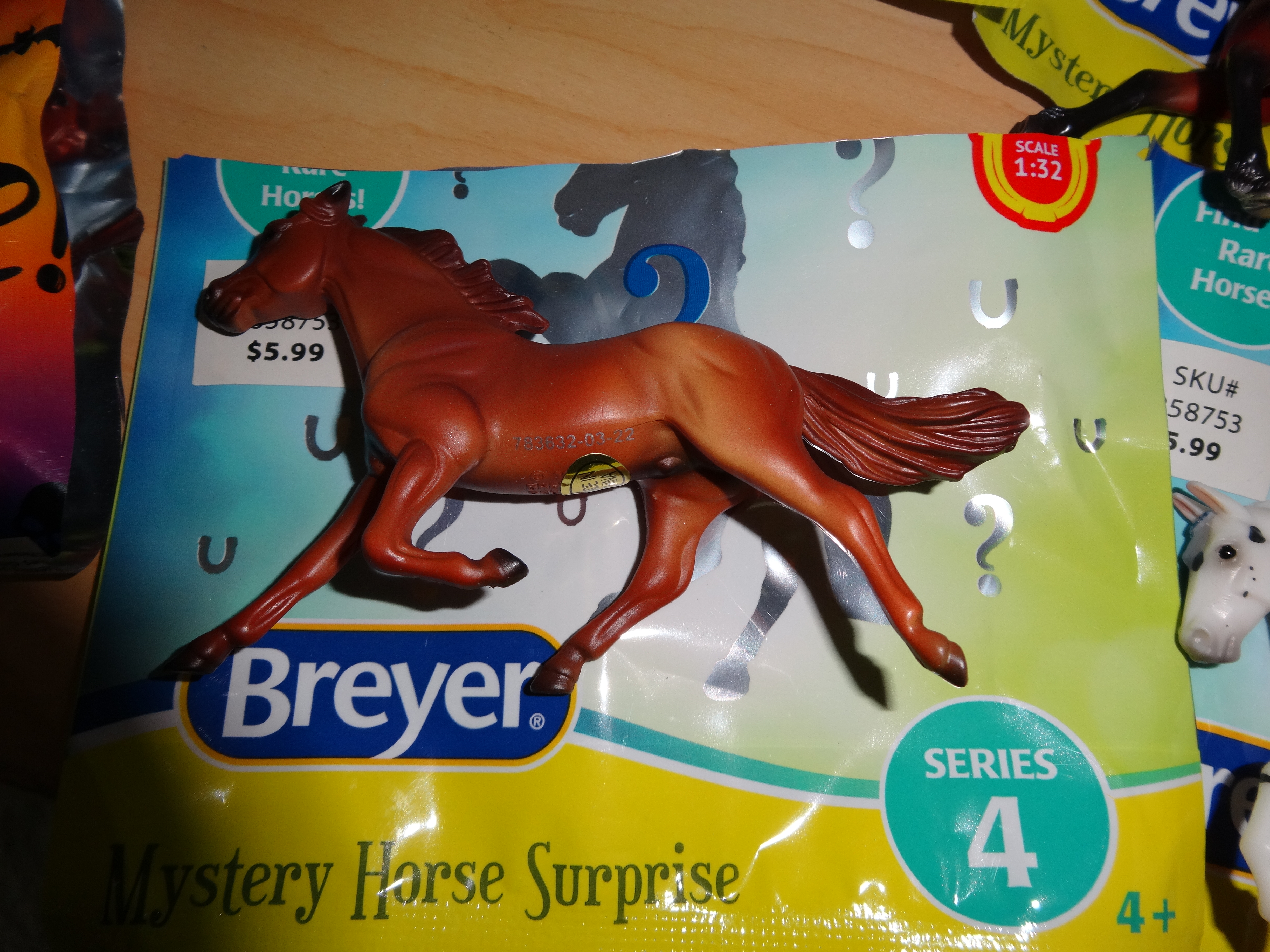 Breyer Stablemate Mystery Horse Surprise Series 4 Standardbred #